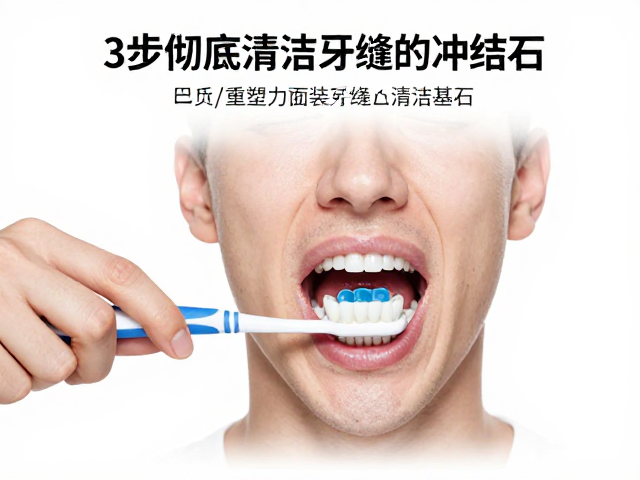 巴氏刷牙法,显色剂,冲牙器,3步彻底清洁牙缝,告别牙结石