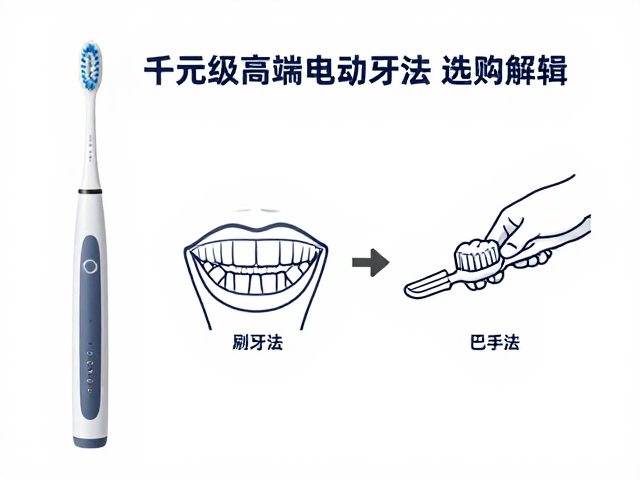 千元级高端电动牙刷怎么选？巴氏刷牙法，正确手法全解析