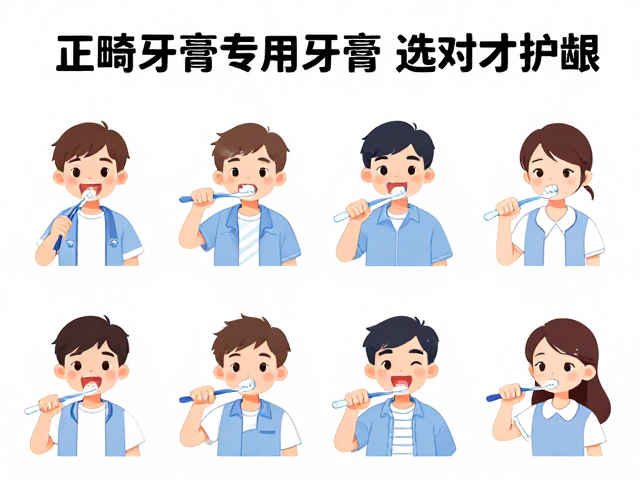 针对不同矫治阶段的牙膏选择策略