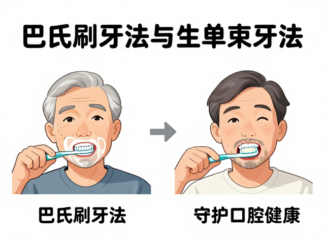 巴氏刷牙法的操作细节与适用场景