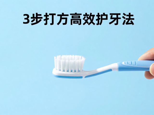 冲牙:清除隐蔽菌斑的深层清洁