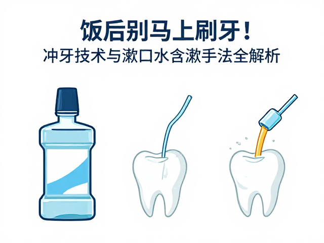 漱口水的含漱手法与科学用法