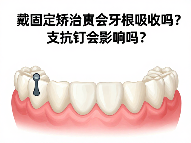 支抗钉对牙根吸收的影响评估