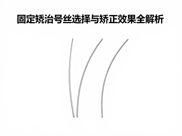 固定矫治中常用弓丝的材质特性与物理性能分析
