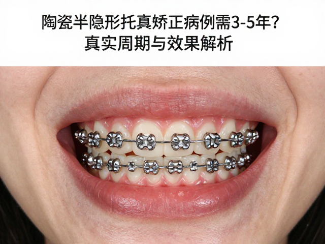 陶瓷半隐形托槽矫正复杂病例需3-5年?真实周期与效果解析