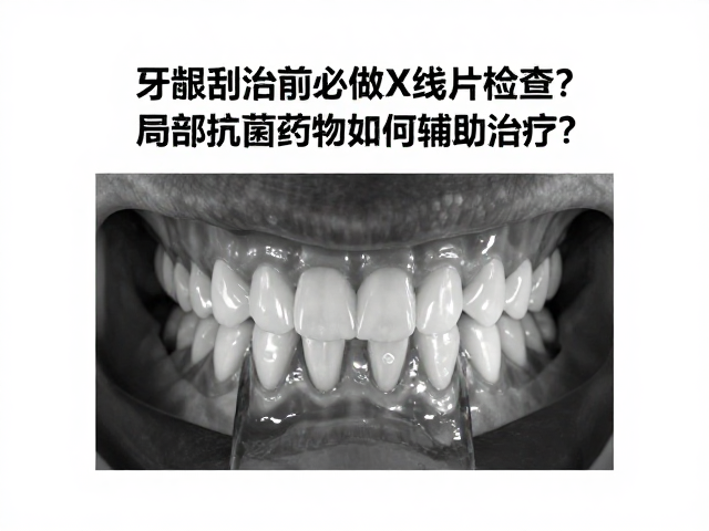 牙龈刮治前必做X线片检查?局部抗菌药物如何辅助治疗?