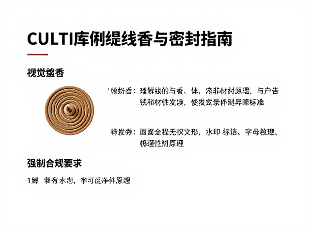 理解线香与盘香的材质特性与挥发原理