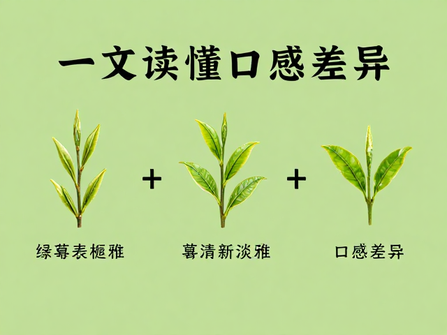绿茶清新淡雅,草本苦感是否明显?一文读懂口感差异