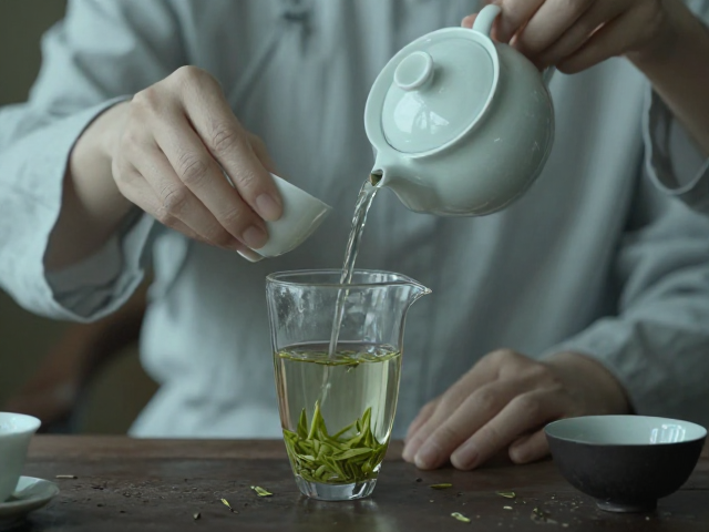 择茶与冲泡：构建清冷意境的仪式感