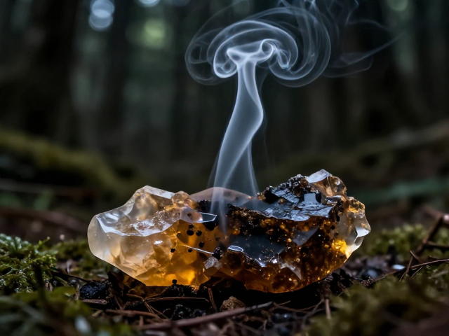 烟熏与树脂的化学反应:嗅觉层次的极致构建