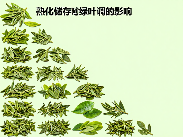 绿叶调中关键香气成分的演变路径