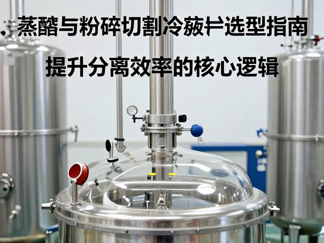 蒸馏与粉碎切割冷凝器选型指南,提升分离效率的核心逻辑