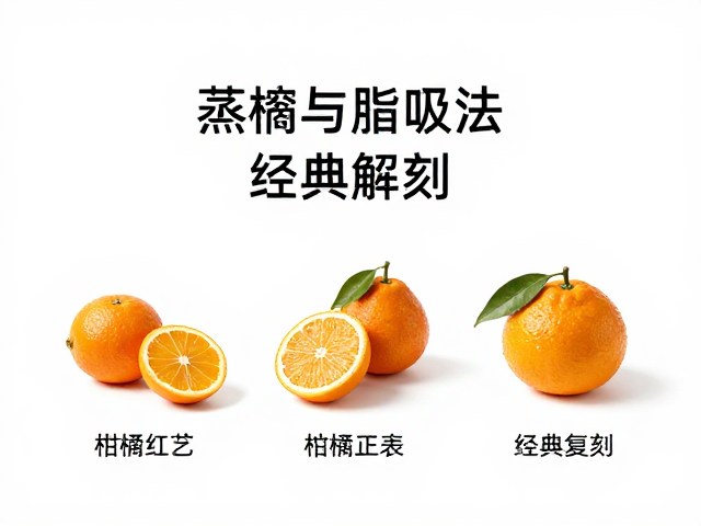 柑橘调香水工艺解析,蒸馏与脂吸法经典复刻
