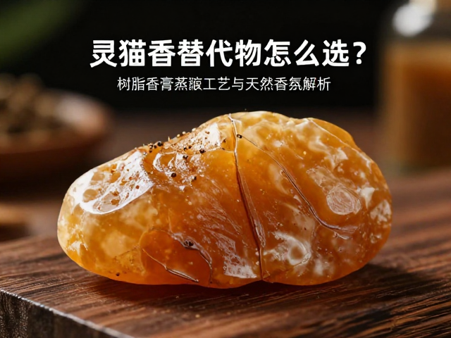天然香氛中树脂香膏的感官特征解析
