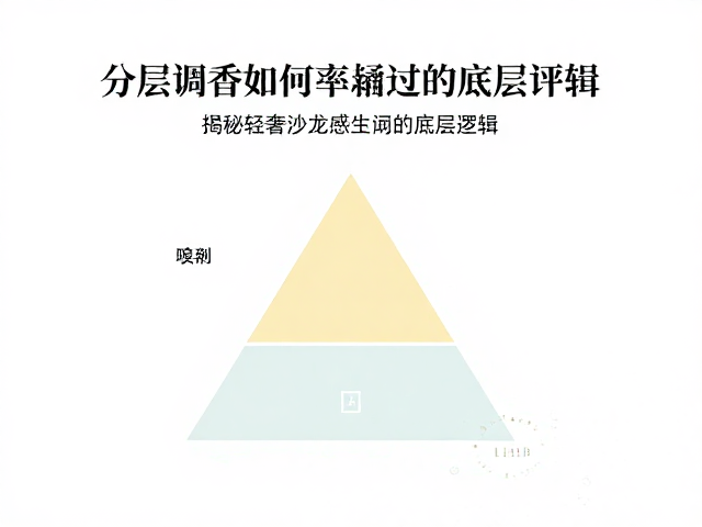 分层调香如何通过嗅闻评估?揭秘轻奢沙龙感香氛的底层逻辑