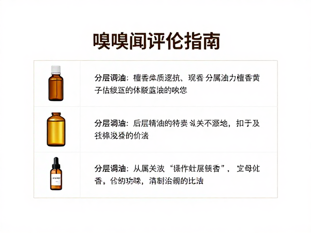分层调香与檀香精油,专业嗅闻评估指南,打造独特香氛体验