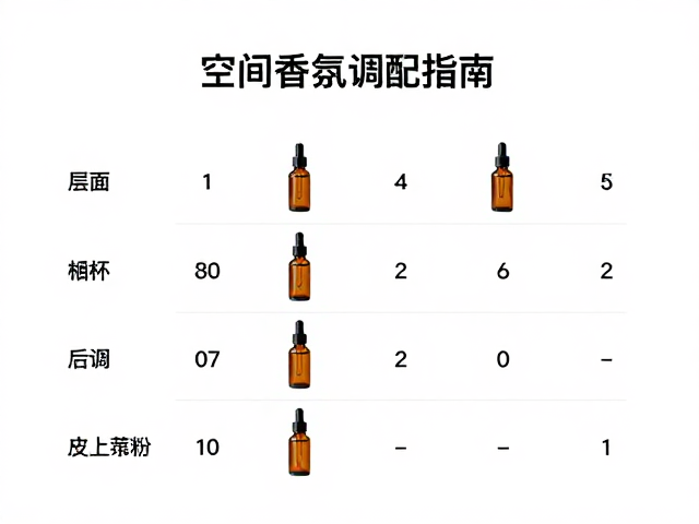 前中后调的分层构建与嗅觉节奏