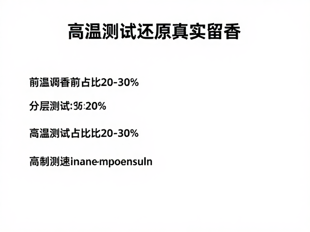 真实场景下的留香时间与感官验证