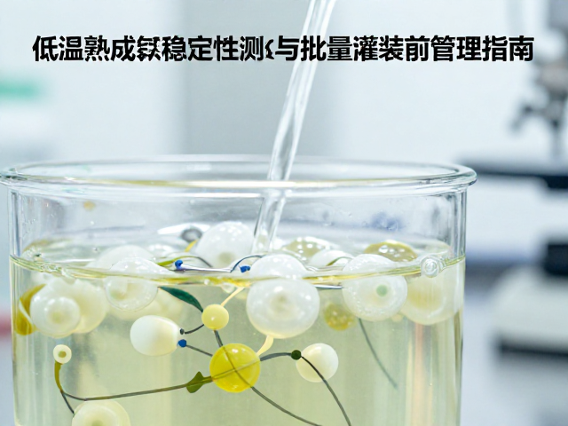 低温熟成气味稳定性测试与批量灌装前管理指南