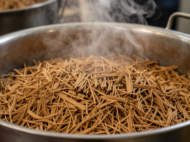 蒸馏取香工艺解析与原料处理
