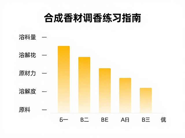 调香比例练习中的浓度梯度与溶解度控制