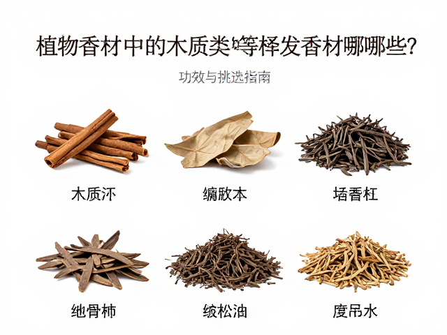 木质类中等挥发香材的界定与特性