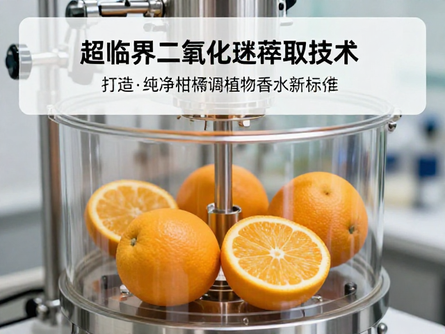 超临界二氧化碳萃取技术，打造纯净柑橘调植物香水新标准