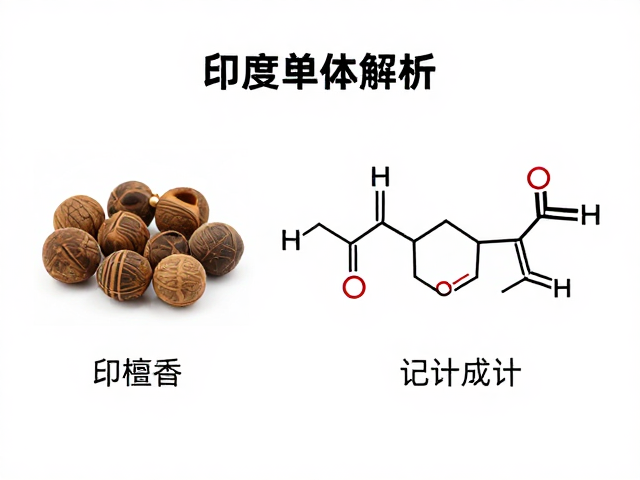 印度檀香香料单体解析，植物香材中的核心成分与功效