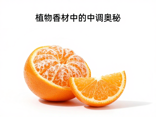 经典配方中橘子香材的中调应用案例