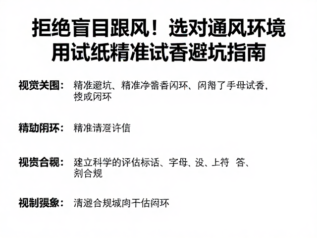 精准避坑:建立科学的评估闭环