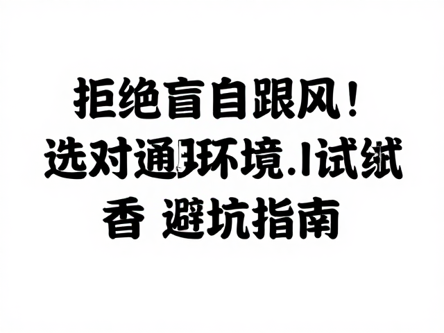 拒绝盲目跟风!选对通风环境,用试纸精准试香避坑指南