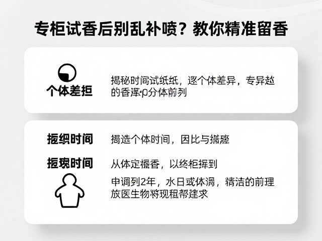 留香时间的个体差异与护理建议