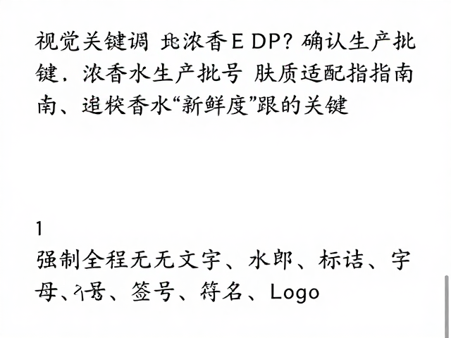 浓香水EDP怎么选?确认生产批号,肤质适配指南