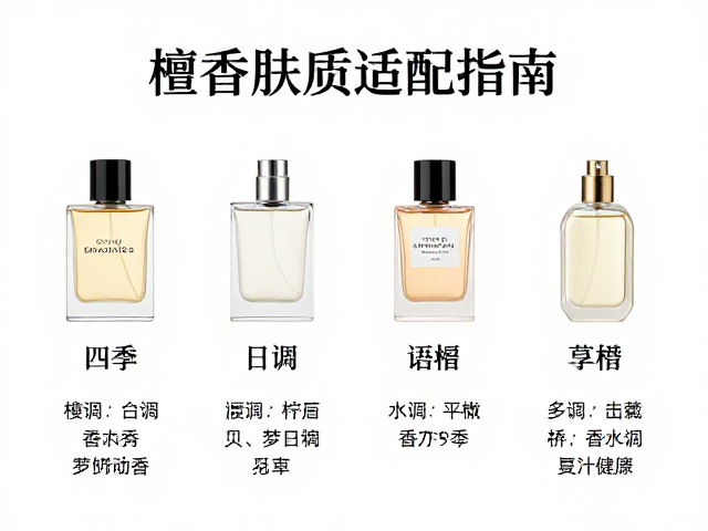 檀香香水怎么选?四大肤质适配指南,一瓶适合四季使用