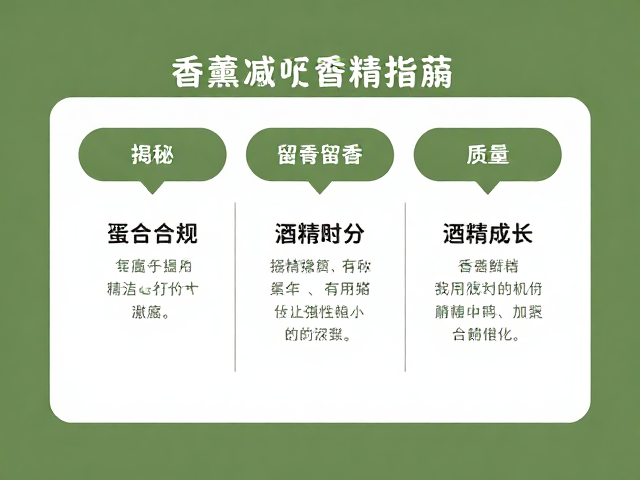 如何根据成分特性选择持久香薰