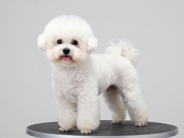 梗犬系列造型规范,比熊球形头卷毛犬修剪教程与审美指南