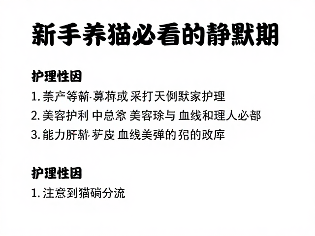 新手养猫必看,新到家护理、美容基础与血线识别全攻略