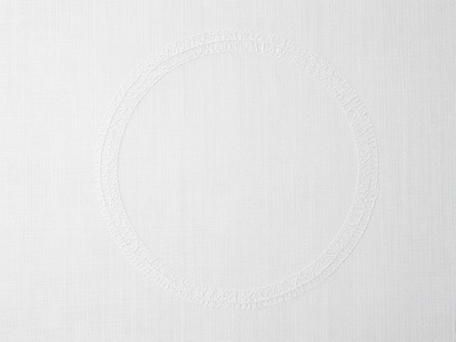 素白雅净抽纱刺绣装饰画，防潮防霉提升居家格调