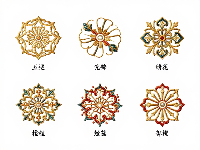 传统纹样图解与构图规律