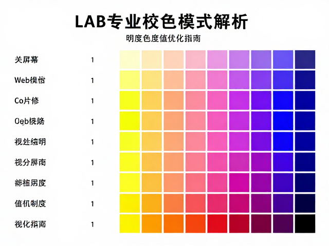明度与色度值的优化策略与视觉心理学
