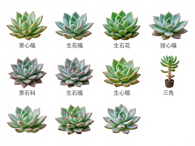 景天科多肉常见属大全，生石花属及嫁接繁殖技巧详解