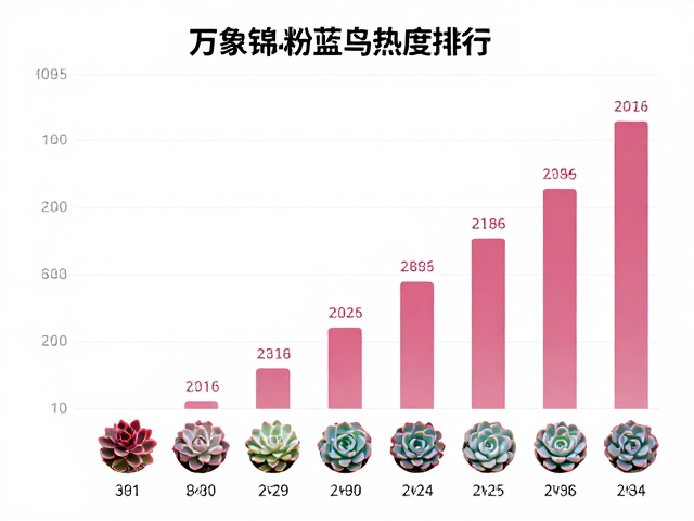 万象锦与粉蓝鸟热度排行，多肉热门等级划分及市场趋势
