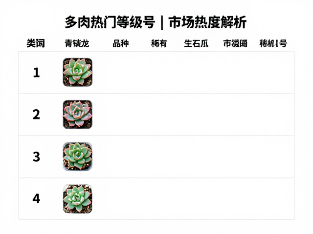 生石花稀有编号的收藏逻辑与市场现状