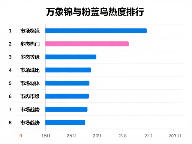 多肉市场的长期趋势与消费心理变迁