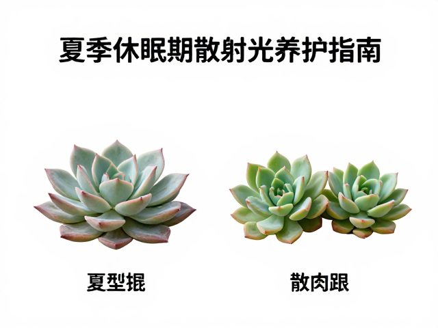 多肉夏型种冬型种怎么分？夏季休眠期散射光养护指南