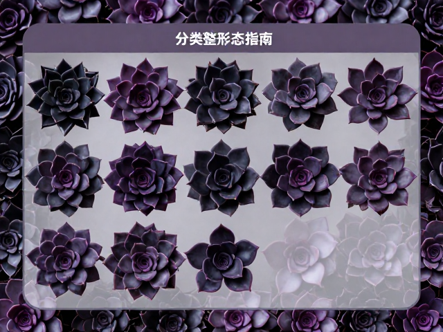 基于叶形与排列方式的分类逻辑