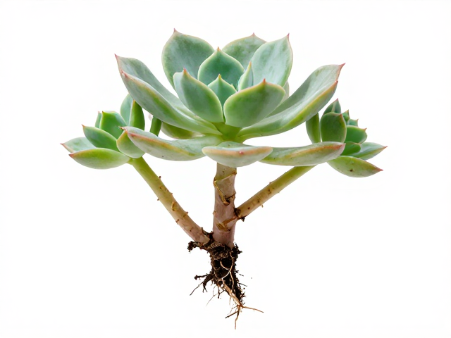 检查根系与茎干的连接处