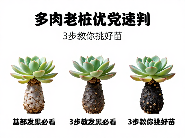 三步筛选健康老桩的核心逻辑