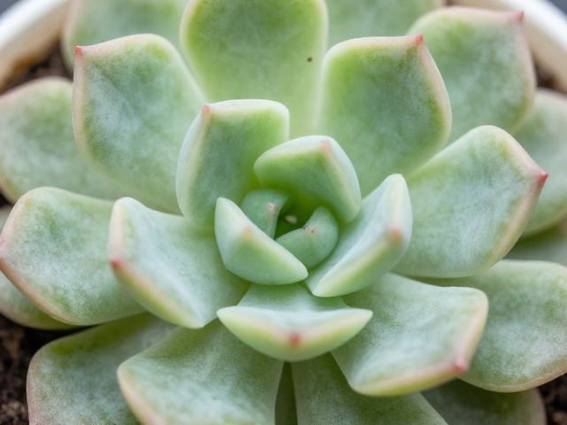 多肉发黑发软怎么救？看叶心快速判断植株优劣教程