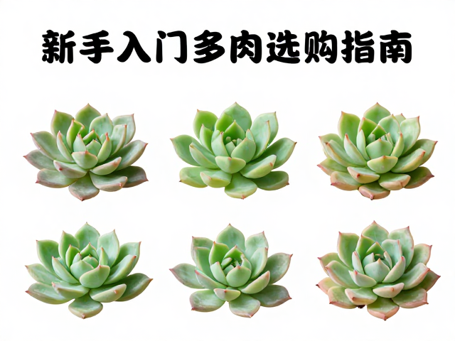 新手入门多肉选购指南，黑腐预防与皮实好养品种大全